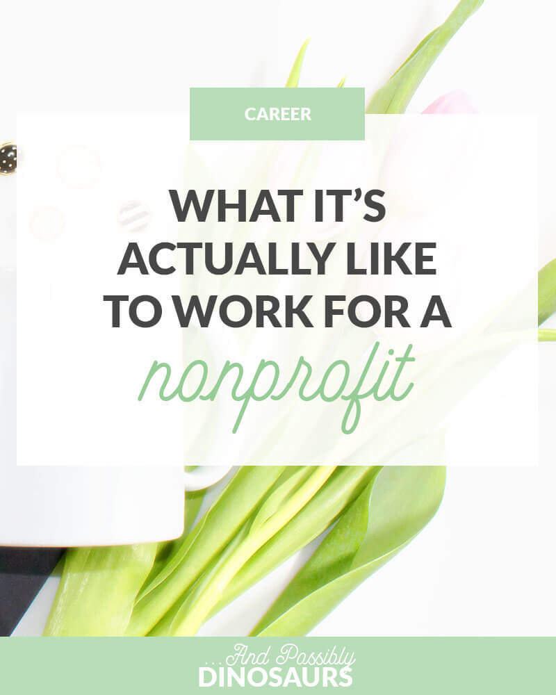 What It's ACTUALLY Like to Work for a Nonprofit
